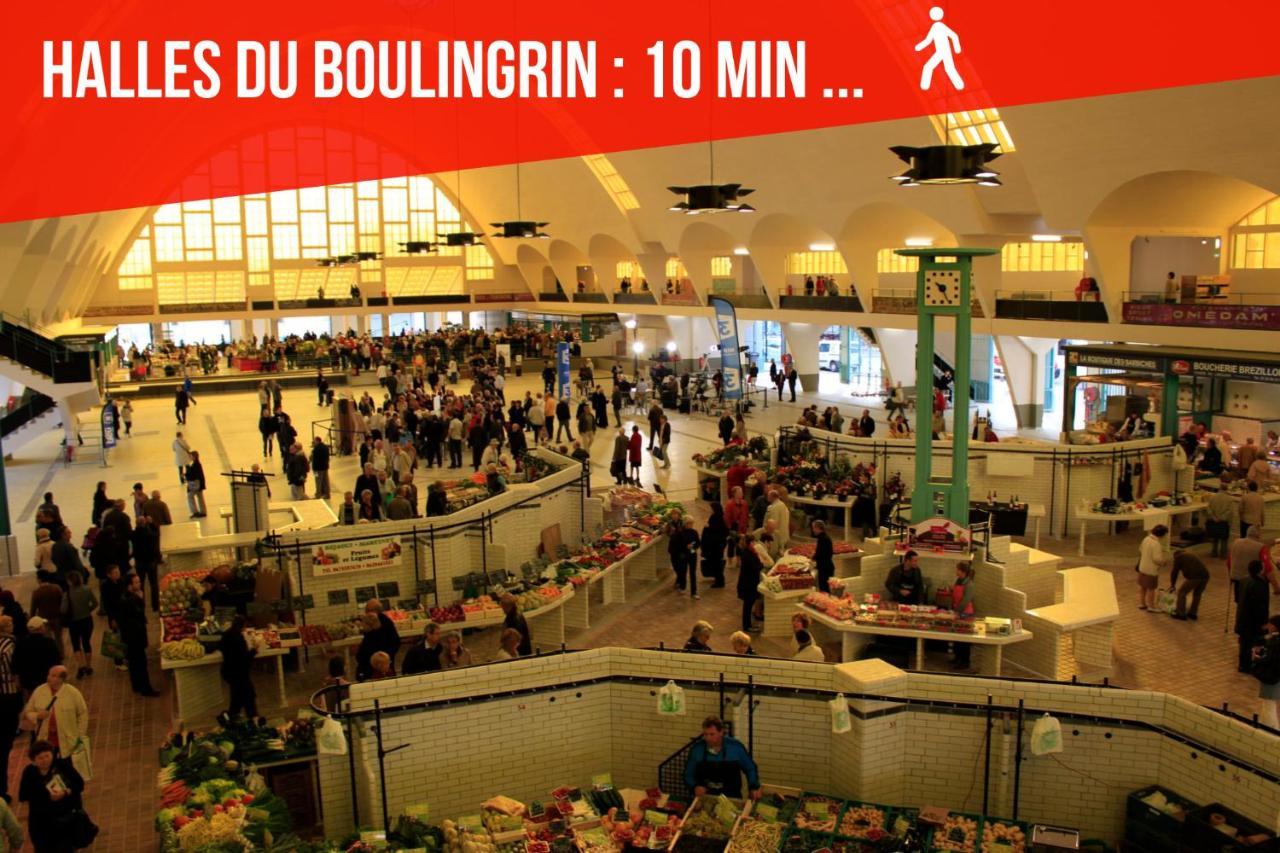 Explorereims - Studio Magique Proche Gare Et Centre Exteriör bild