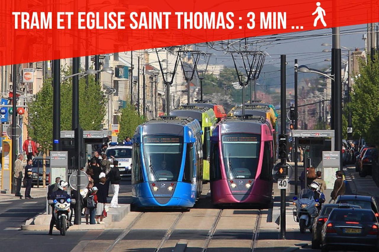Explorereims - Studio Magique Proche Gare Et Centre Exteriör bild